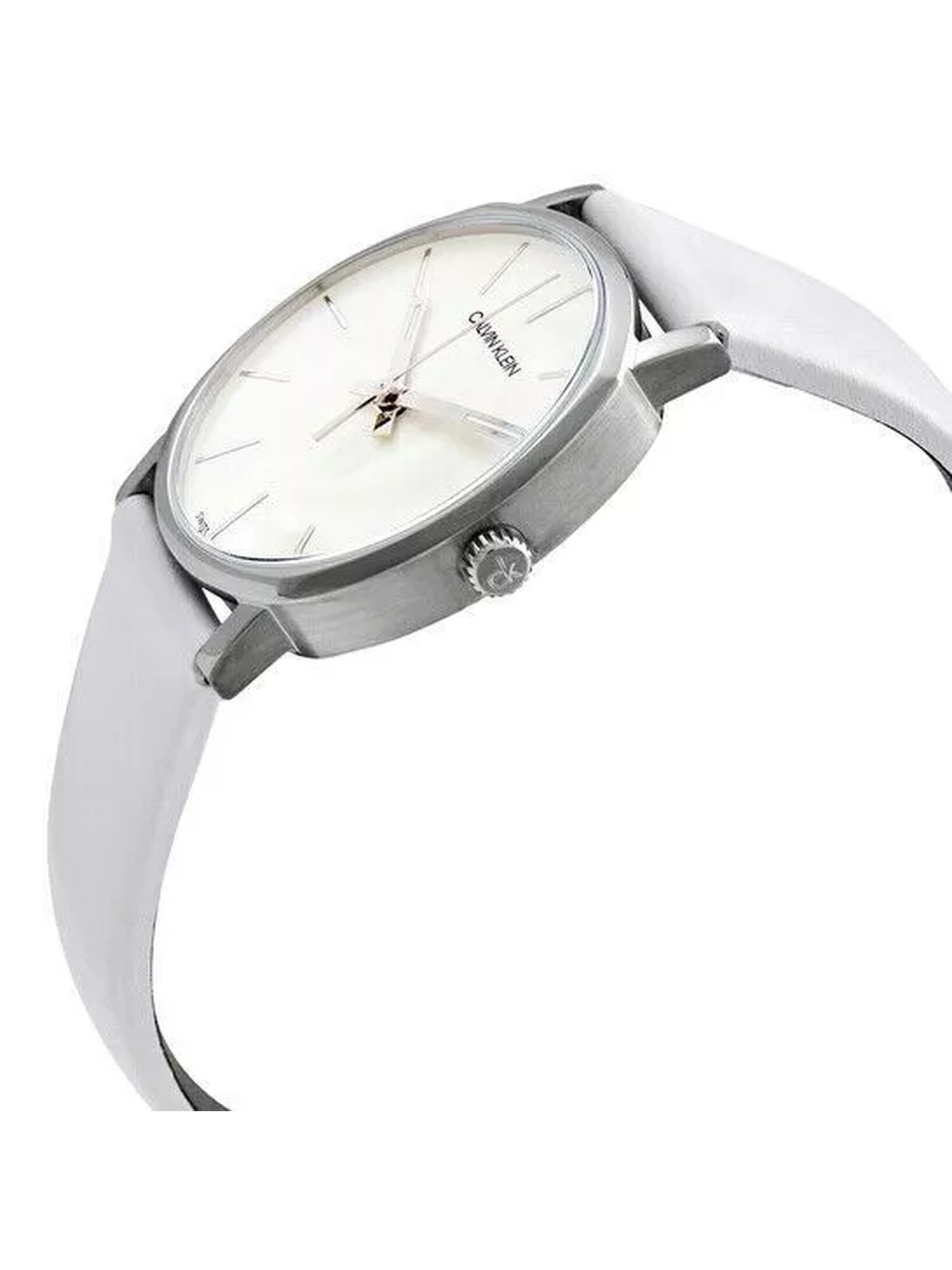 Montre à affichage analogique Calvin Klein - Uhren en blanc