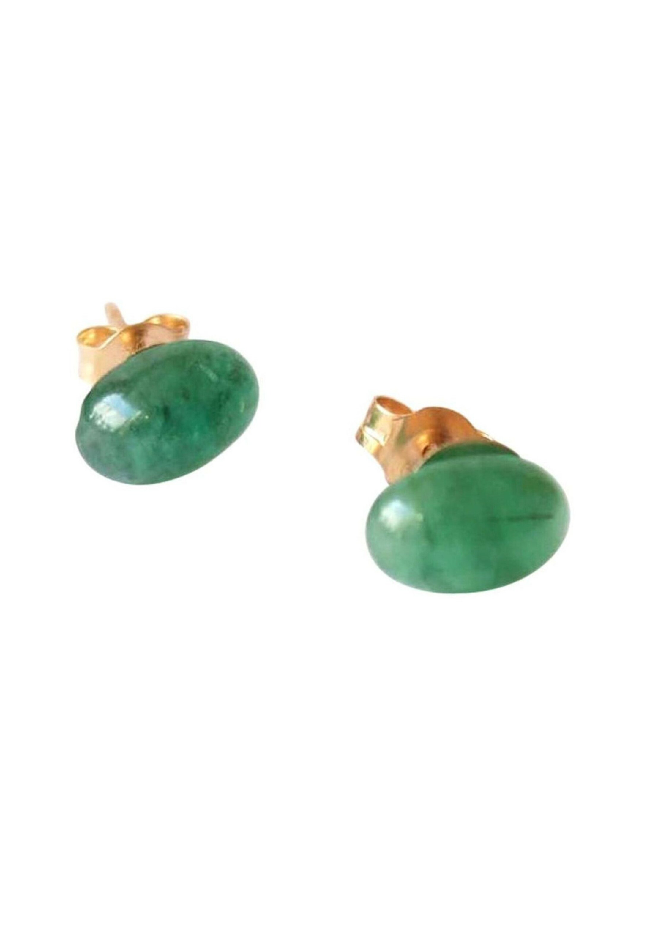 Boucles d'oreilles Gemshine en vert : devant
