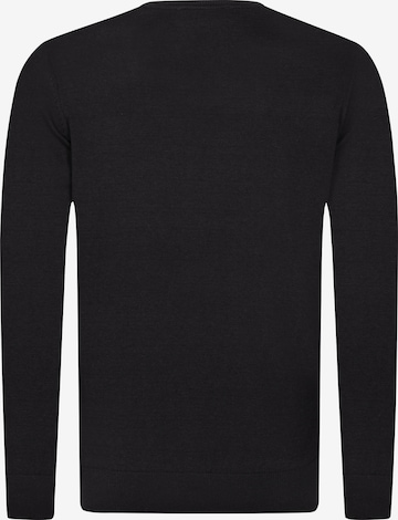 DENIM CULTURE Sweater 'MANNO' in Black