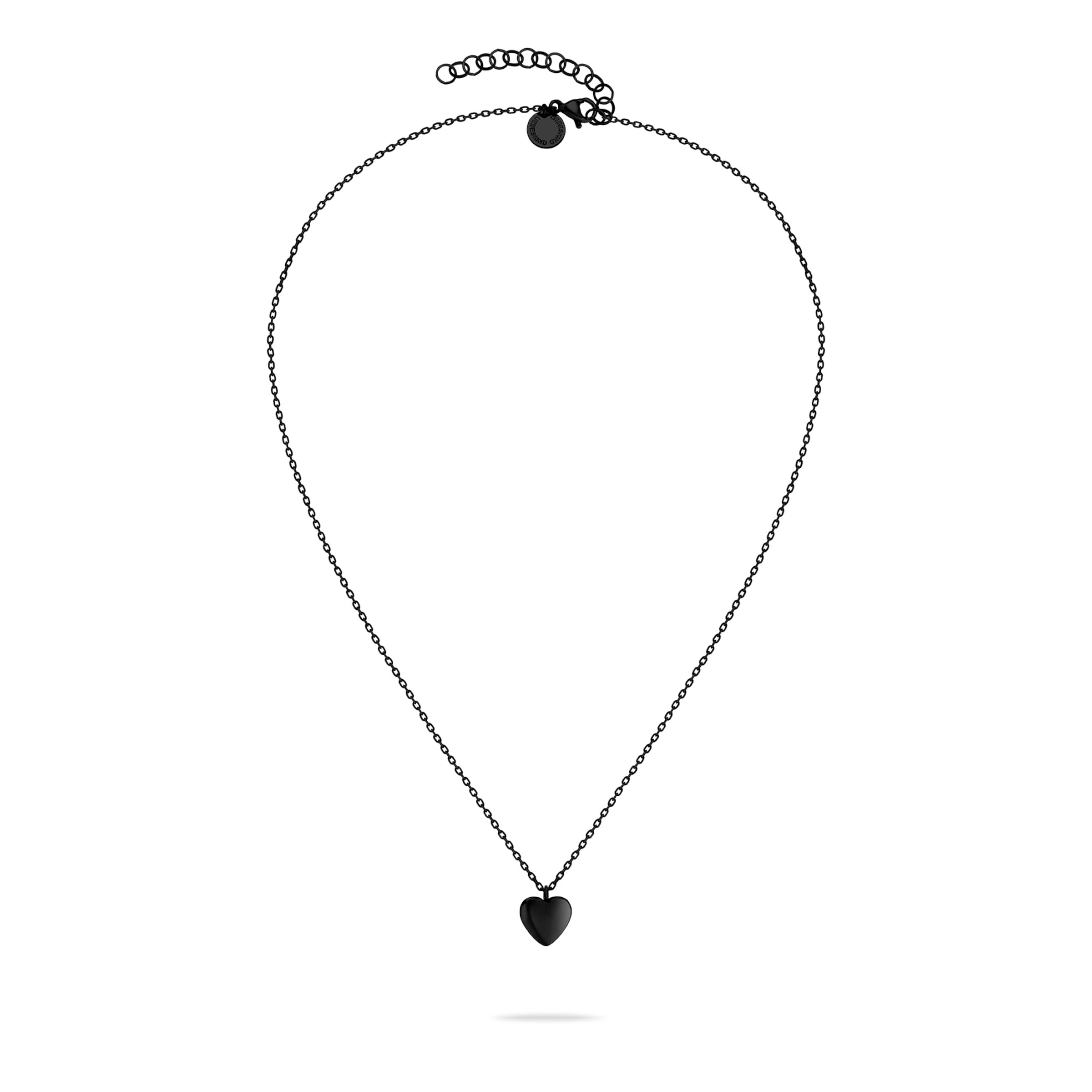 Liebeskind Berlin Kette in Schwarz: Vorderseite