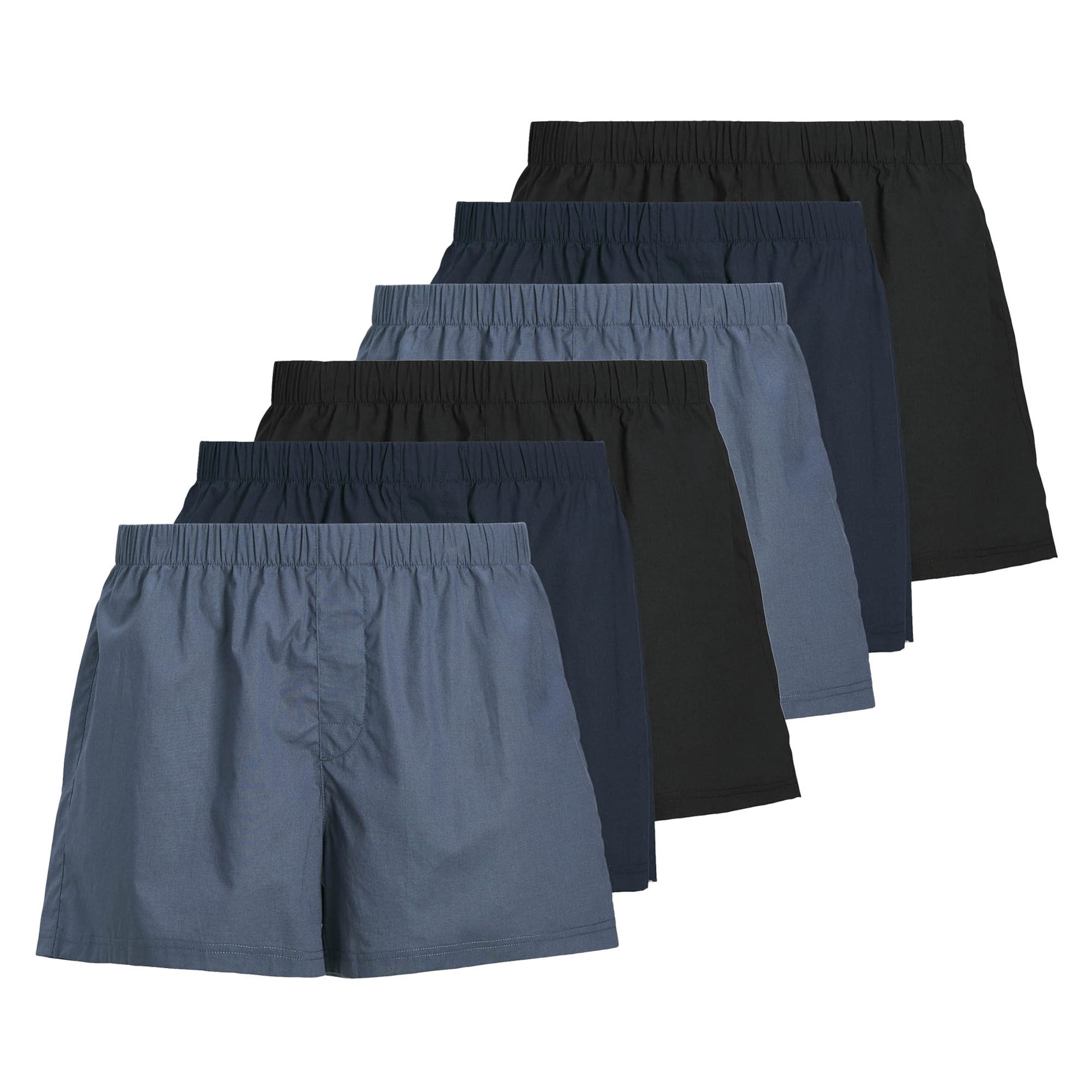 tengerészkék / galambkék / fekete JACK & JONES Boxeralsók, Termék nézet