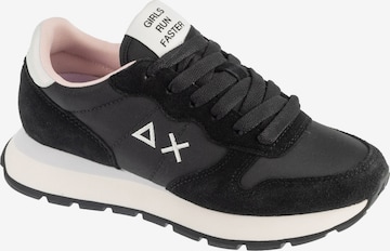 SUN68 Sneakers laag 'SUN68 Ally Solid' in Zwart: voorkant