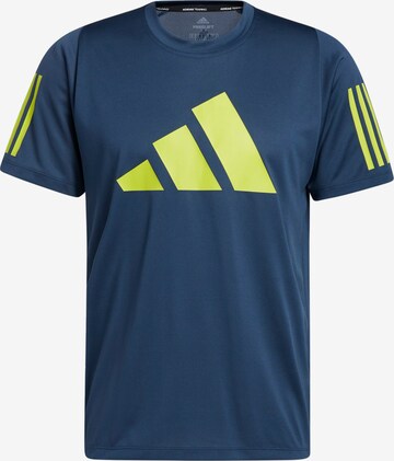 ADIDAS PERFORMANCE - Camisa funcionais 'Free Lift' em azul: frente