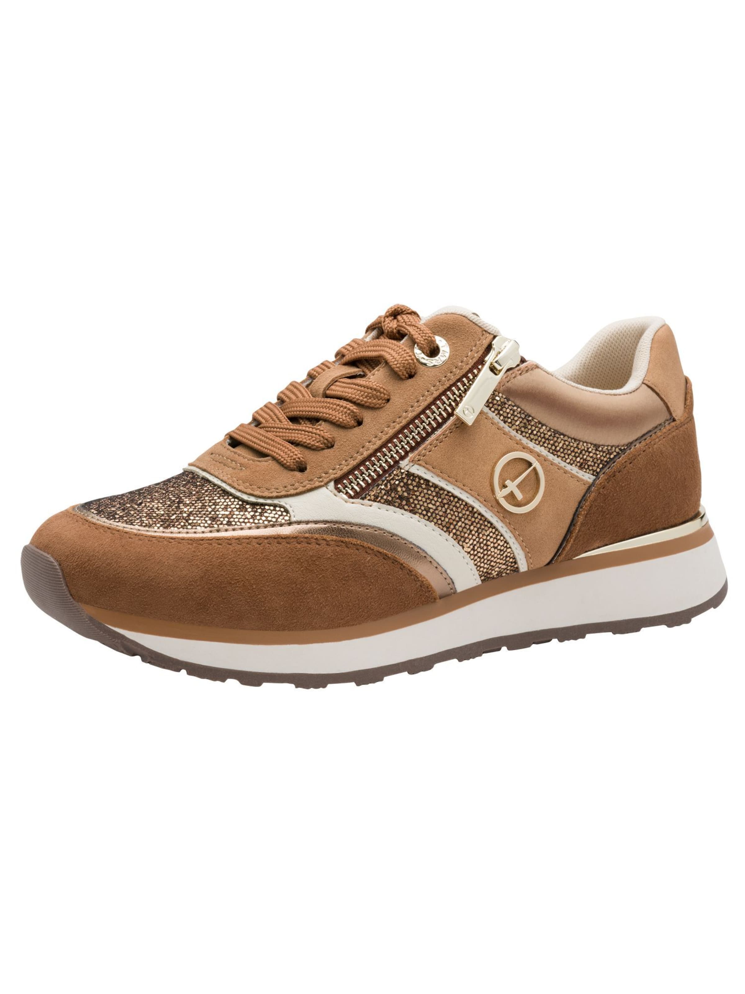 Tamaris Sneaker in Braun: Vorderseite