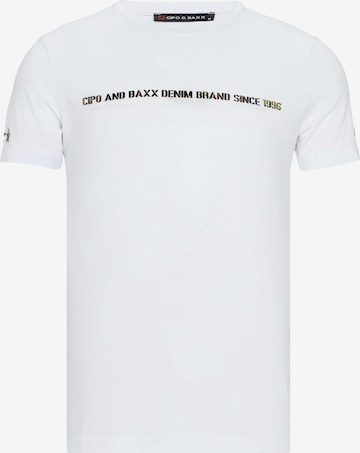 CIPO & BAXX Shirt 'Cb96' in Gemengde kleuren: voorkant