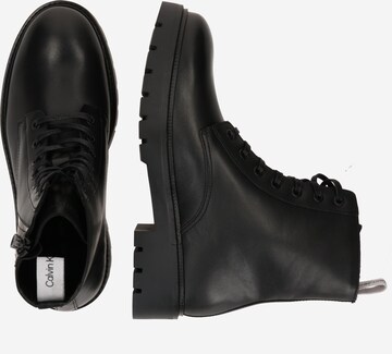 Calvin Klein Jeans Regular Lace-Up Ankle Boots in Black