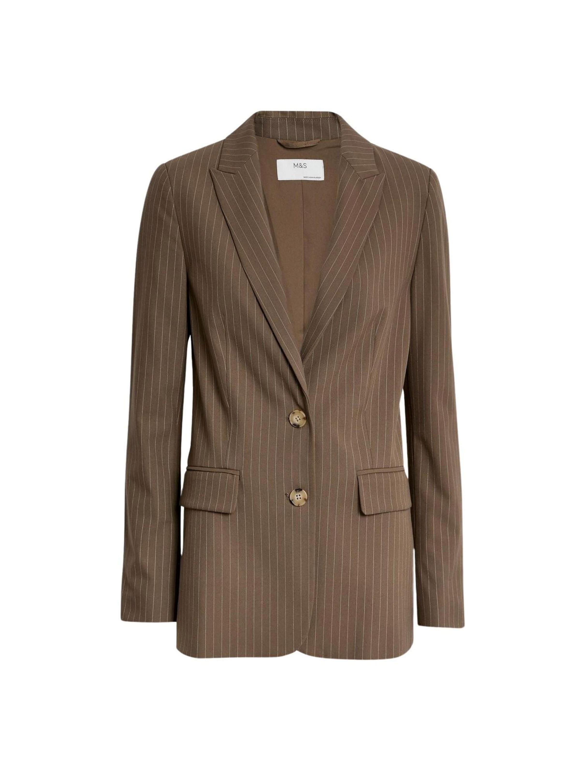 Marks & Spencer Blazers in de kleur Lichtbeige / Bruin, Productweergave
