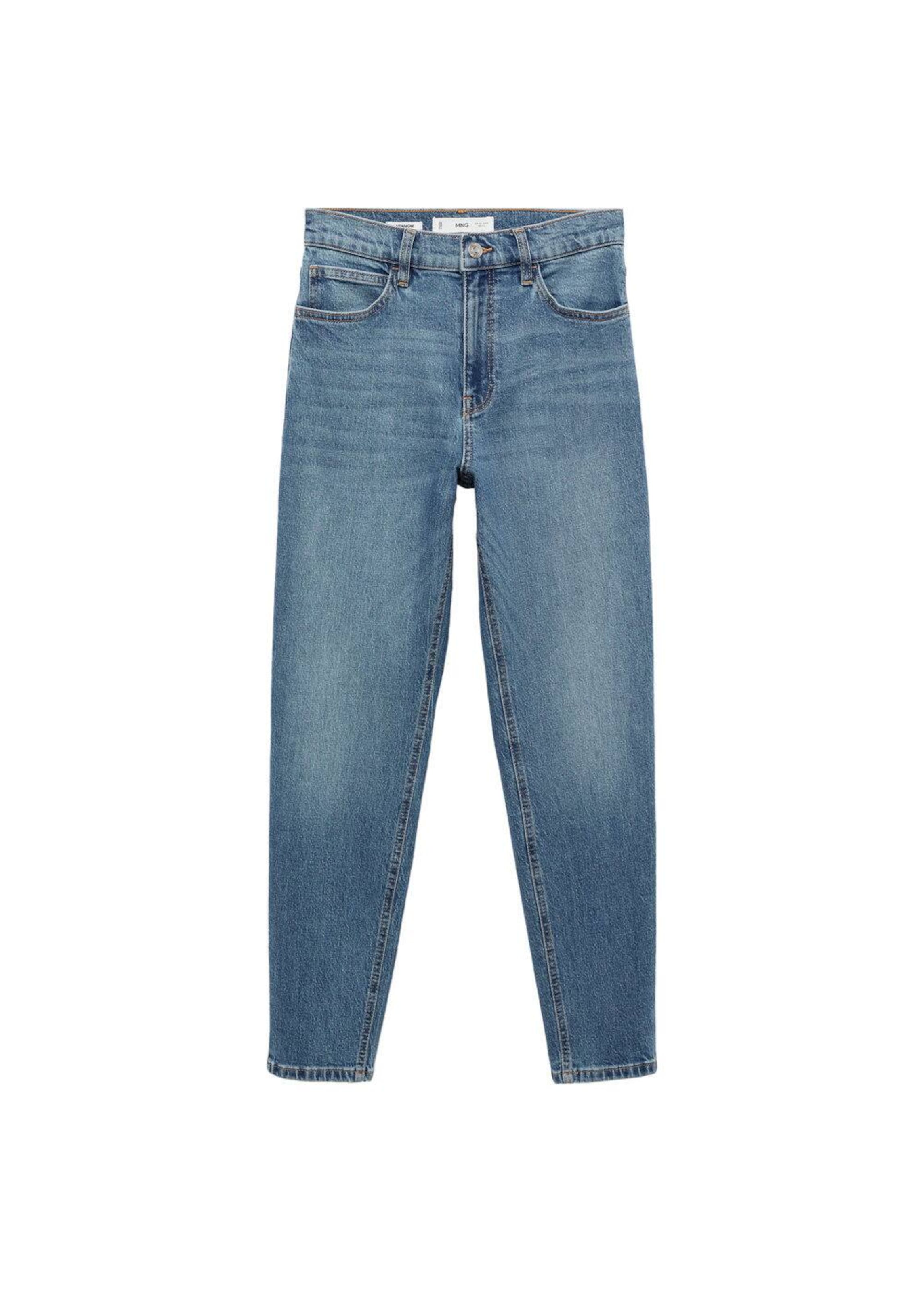 Tapered Jeans di MANGO in blu: frontale