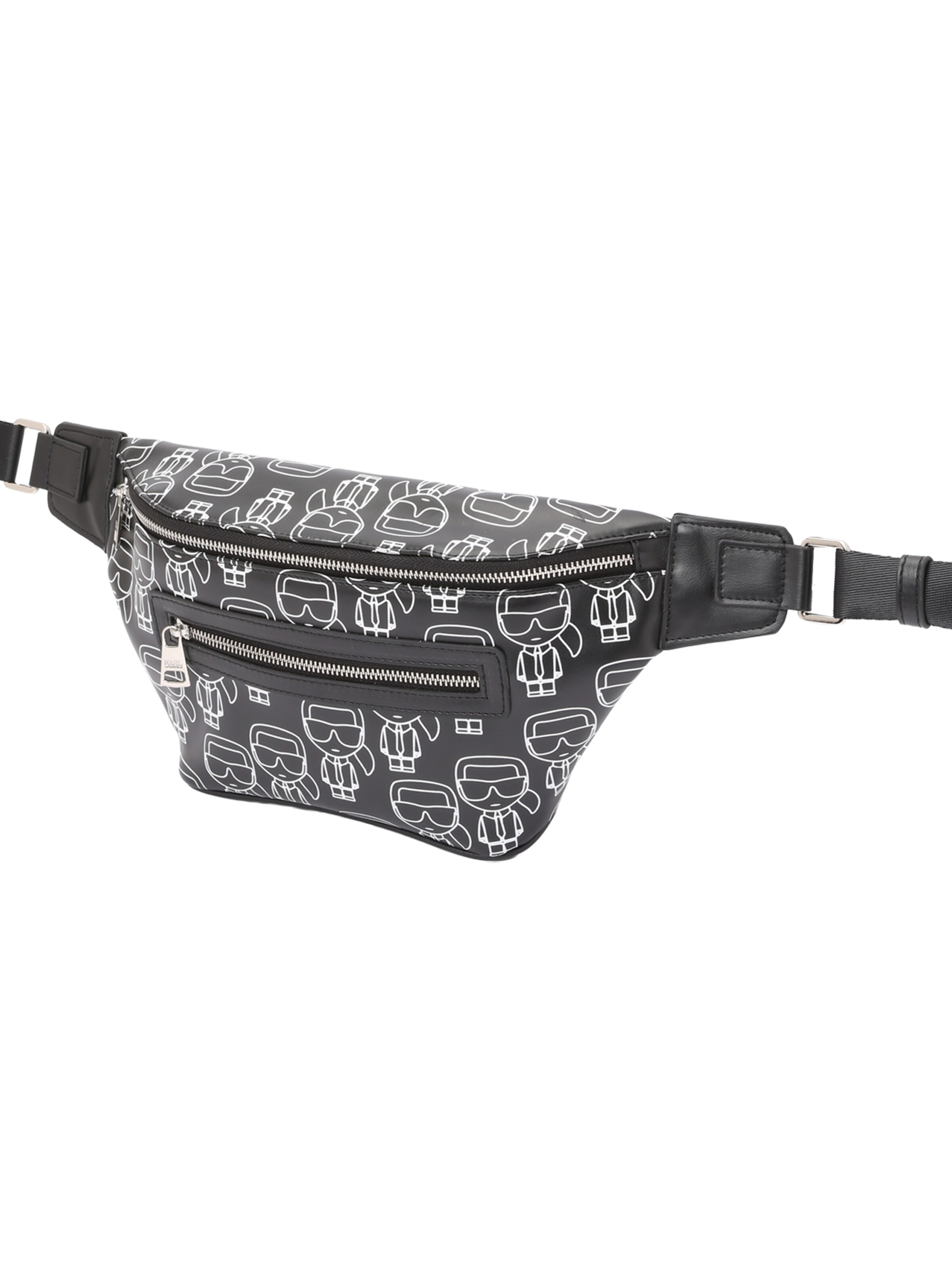 Karl Lagerfeld Belt bag in Black: side