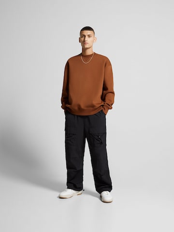 Bershka Sweatshirt in Braun