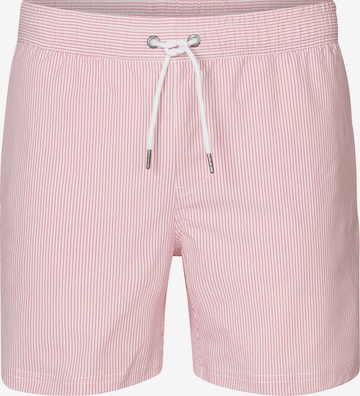 Petrol Industries Swim Trunks 'Tropicove' in Pink: front