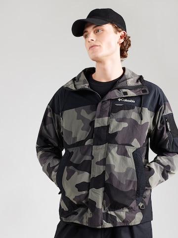 COLUMBIA Zunanja jakna 'Challenger™ II Novelty' | črna barva: sprednja stran