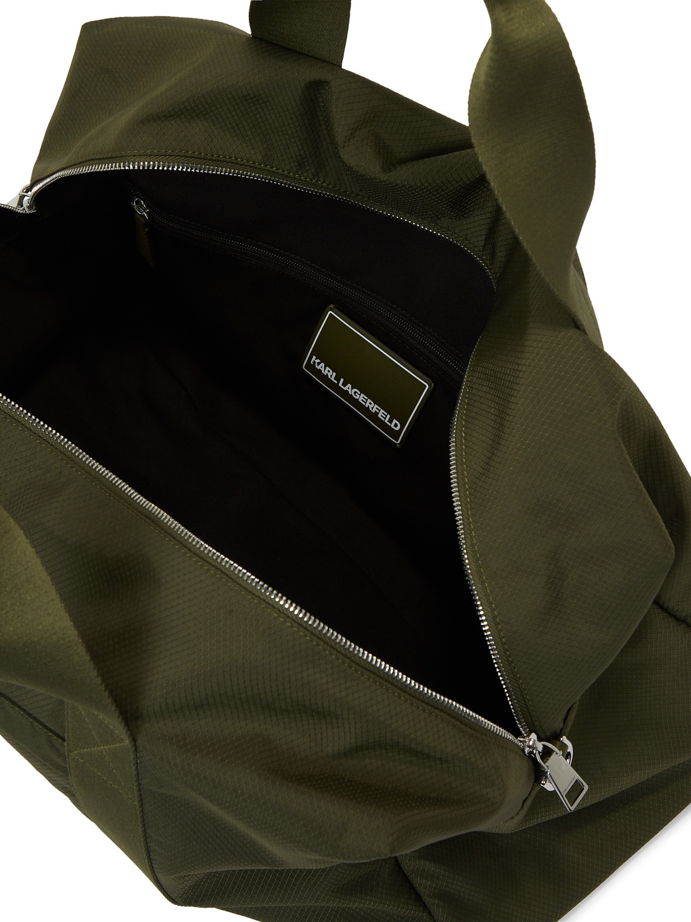 Borsa weekend di Karl Lagerfeld in verde