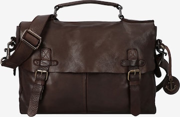 Harbour 2nd Tasche 'Ashton ' in Braun: Vorderseite