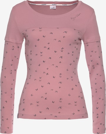 KangaROOS Shirt in Pink: front