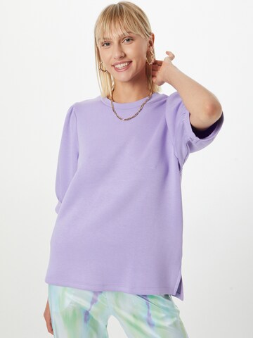 MSCH COPENHAGEN Sweatshirt 'Isora Ima' in Purple: front