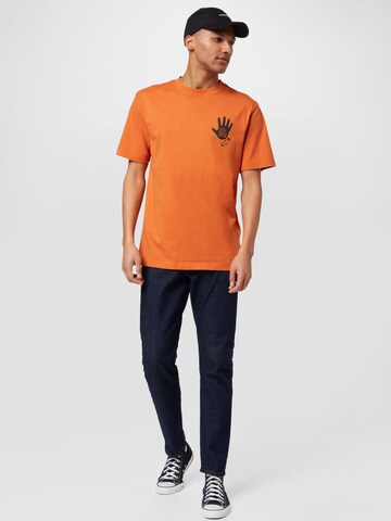 Only & Sons T-Shirt 'SEAN' in Orange