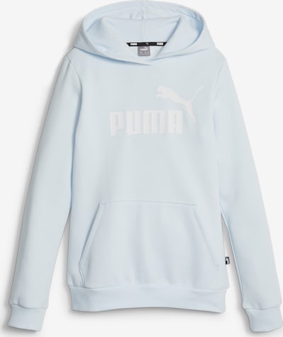 PUMA Sweatshirt 'Essentias' in de kleur Lichtblauw / Wit, Productweergave