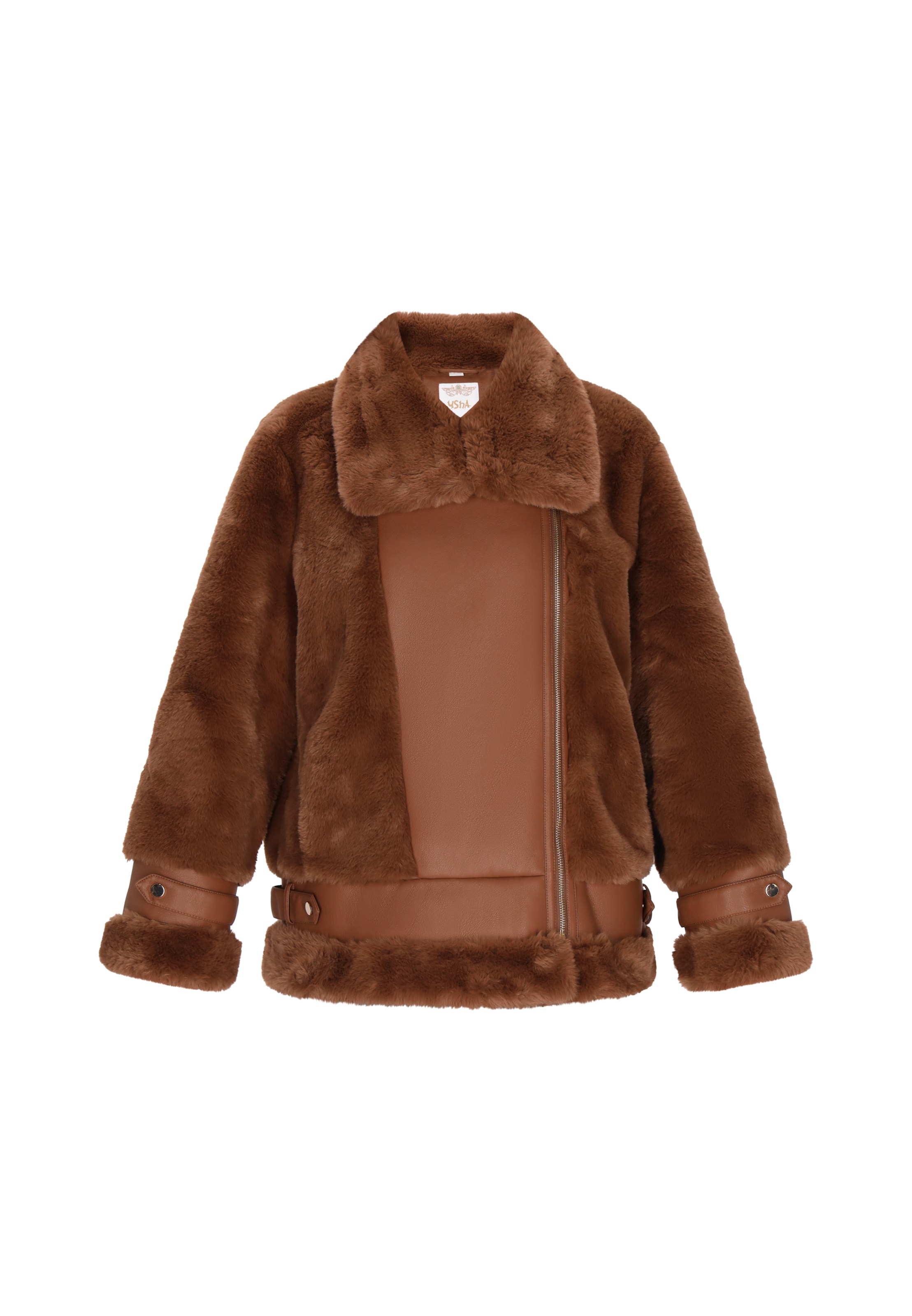 usha FESTIVAL Přechodná bunda 'Festival' – hnědá: přední strana