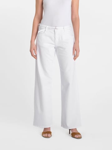 Loosefit Jean Le Temps Des Cerises en blanc : devant