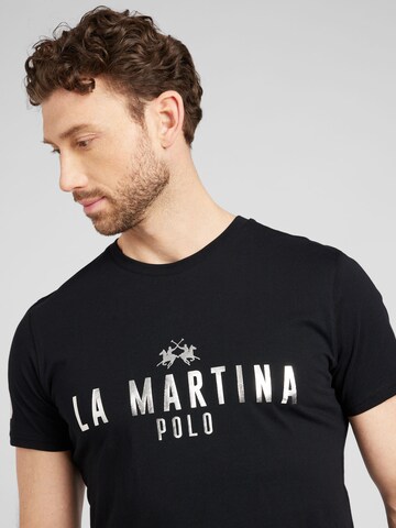 La Martina Bluser & t-shirts i sort