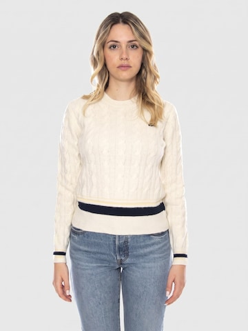 LACOSTE Pullover‌‌‌‌‌‌‌ in Weiß