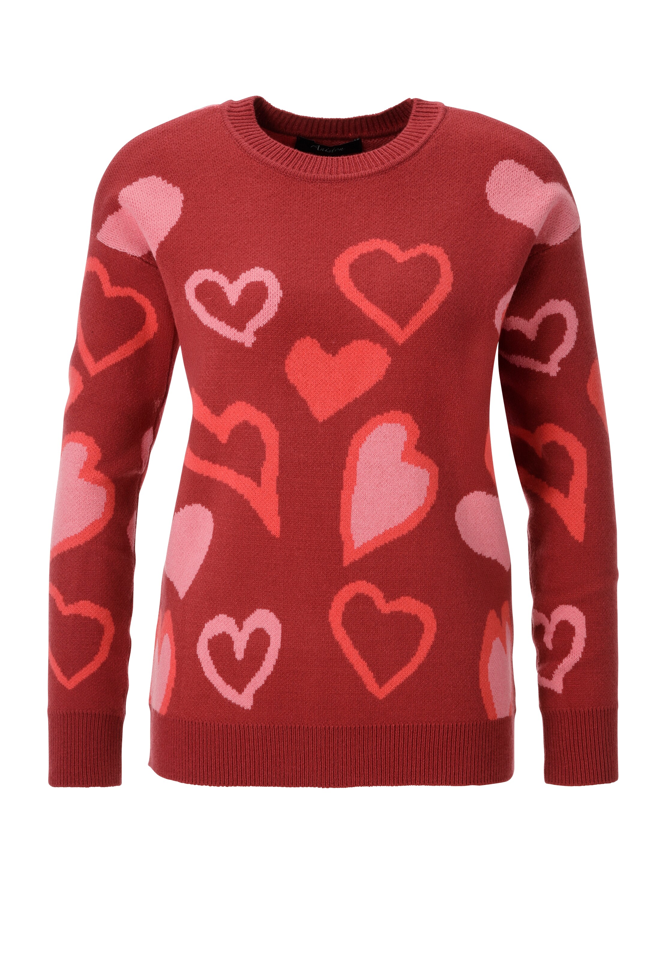 Aniston CASUAL Sweater in Red: front