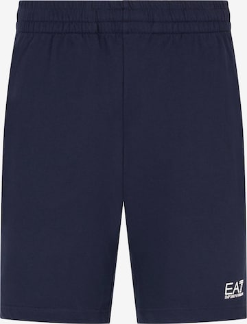 Pantaloni 'Core Identity' di EA7 Emporio Armani in blu: frontale