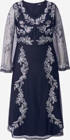 Ulla Popken Kleid in Blau: Vorderseite