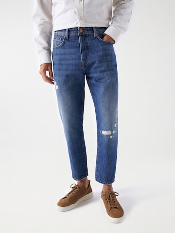Salsa Jeans Tapered Jeans in Blue: front