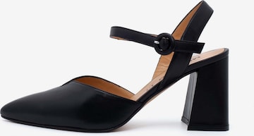 Escarpins 'Erika80 Quaste' MELLUSO en noir : devant