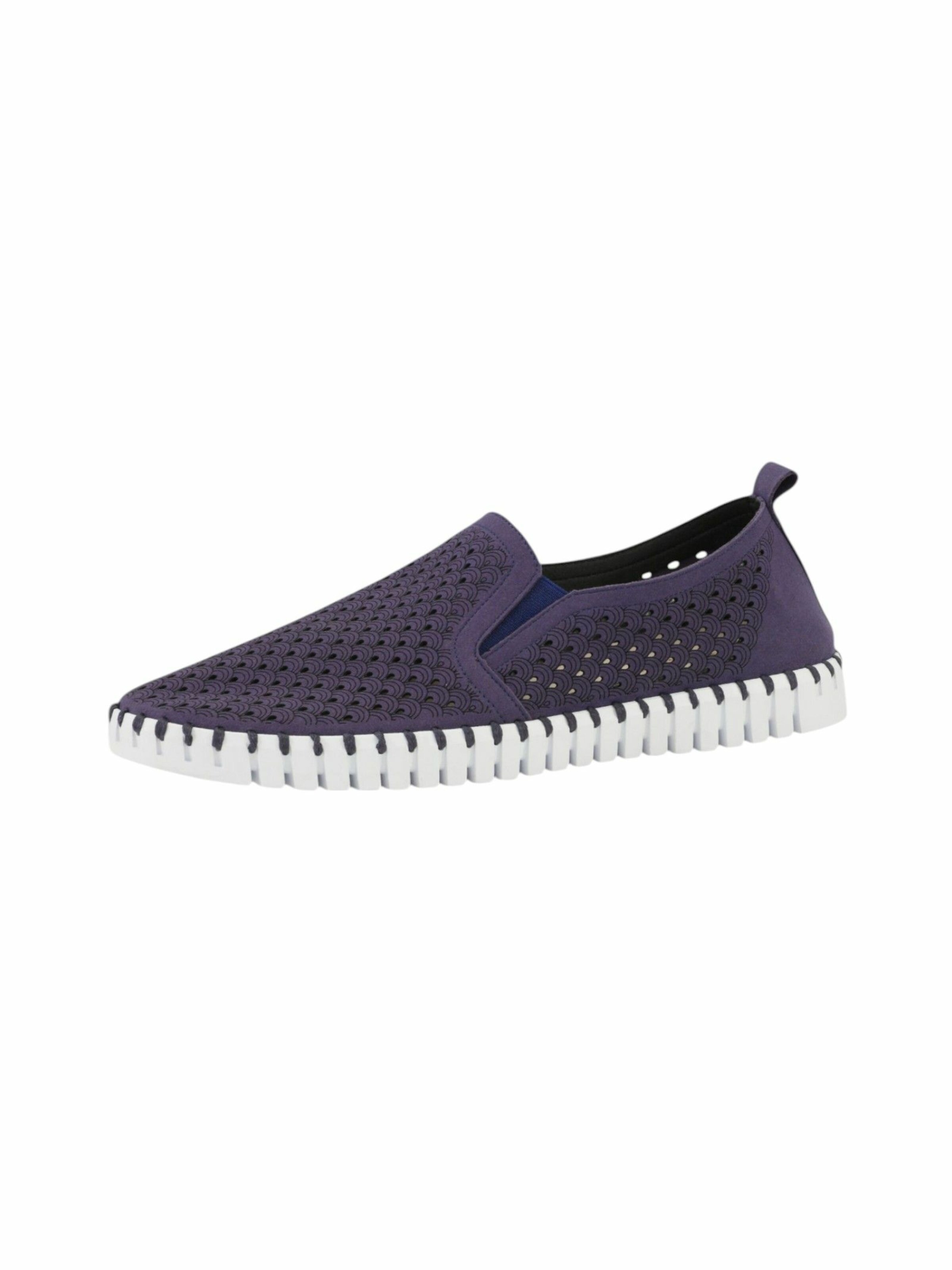 ILSE JACOBSEN Slipper 'TULIP140M' in Blau: Vorderseite