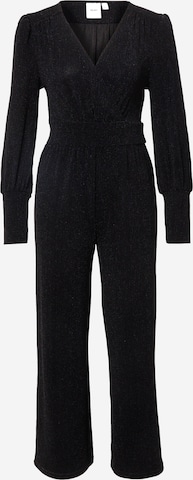 ICHI Jumpsuit 'NELLY' in Black: front