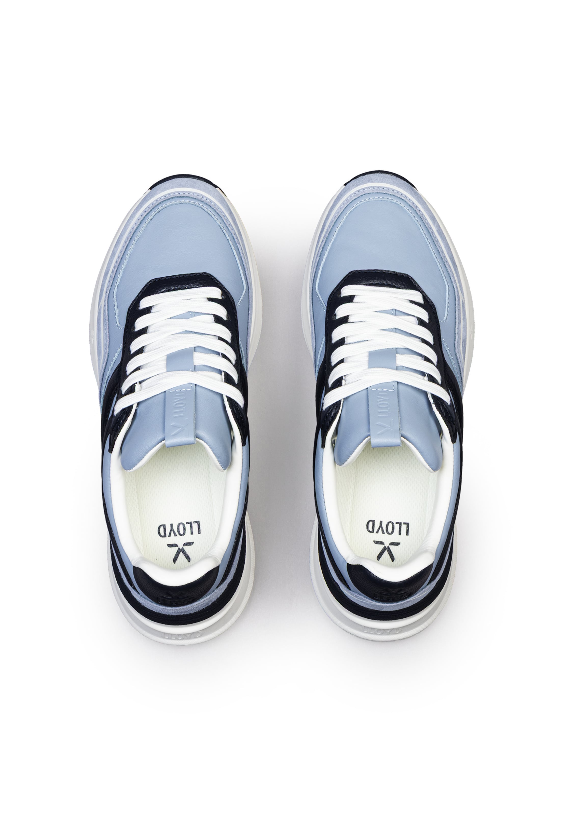 Scarpa stringata di LLOYD in blu: superiore