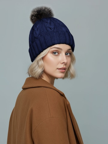 Neverless Beanie 'Jule' in Blue