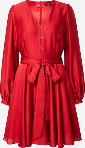 raudona SWING Kokteilinė suknelė: priekis