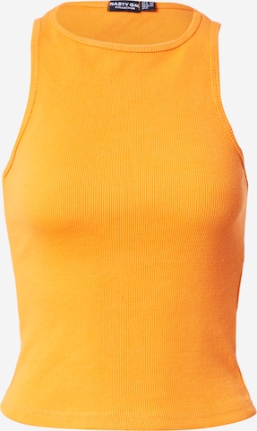 Nasty Gal Top in Oranje: voorkant