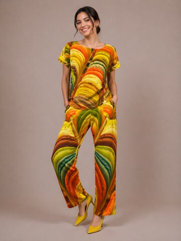 fabrari Loose fit Trousers 'Viskose Hose' in Mixed colours