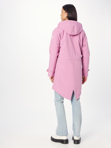 Parka mi-saison 'Friese Island' Derbe en violet
