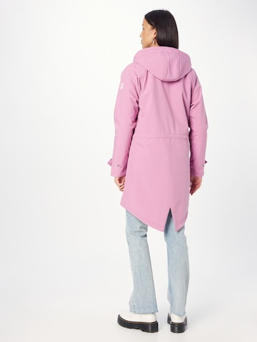 Derbe Between-Seasons Parka 'Friese Island' in Purple