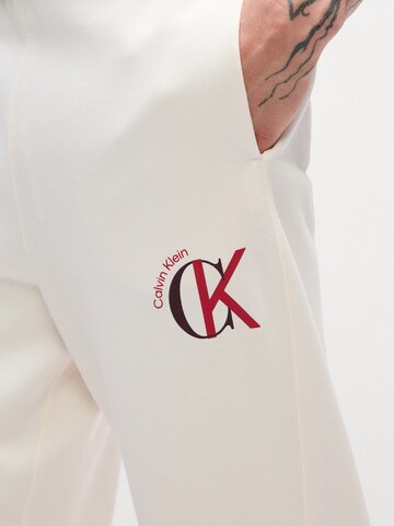 Calvin Klein Jeans Конический (Tapered) Штаны в Белый