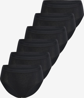 SLOGGI Slip 'GO Casual' in Schwarz: Vorderseite