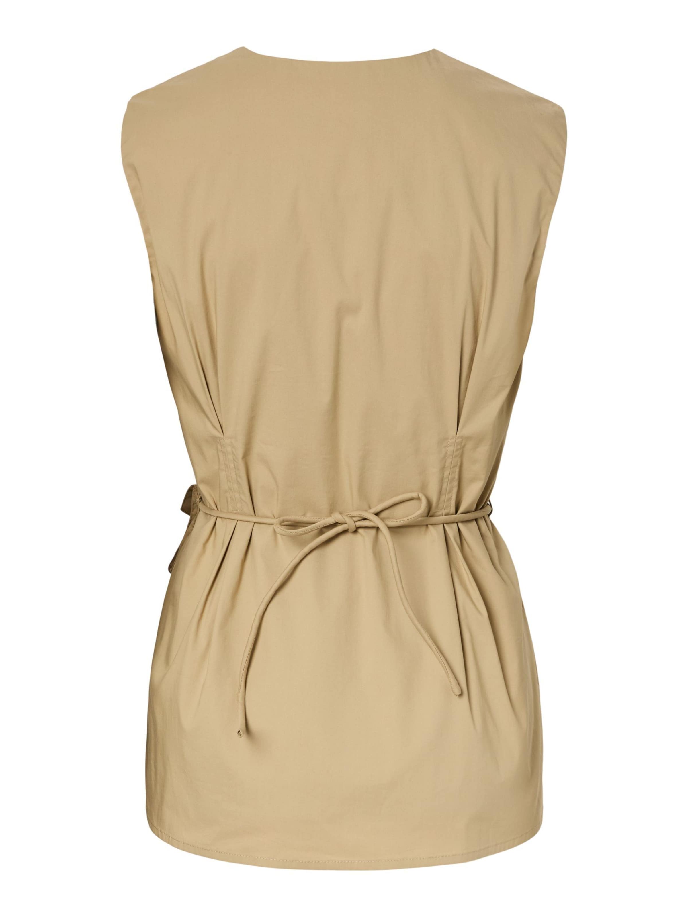 YAS Bodywarmer 'YASFima' in Beige