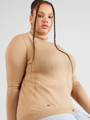 Pullover 'ZOE' di Lauren Ralph Lauren Plus in beige