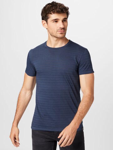 Marc O'Polo Shirt in Blauw: voorkant