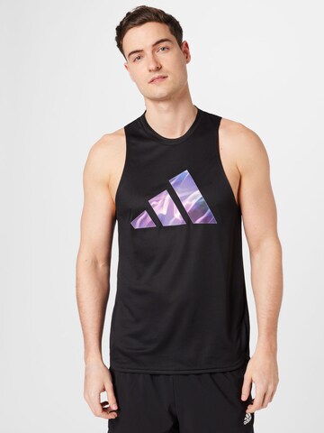 T-Shirt fonctionnel 'Designed For Movement Hiit' ADIDAS PERFORMANCE en noir : devant