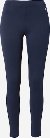 Champion Authentic Athletic Apparel Skinny Leggings i blå: framsida