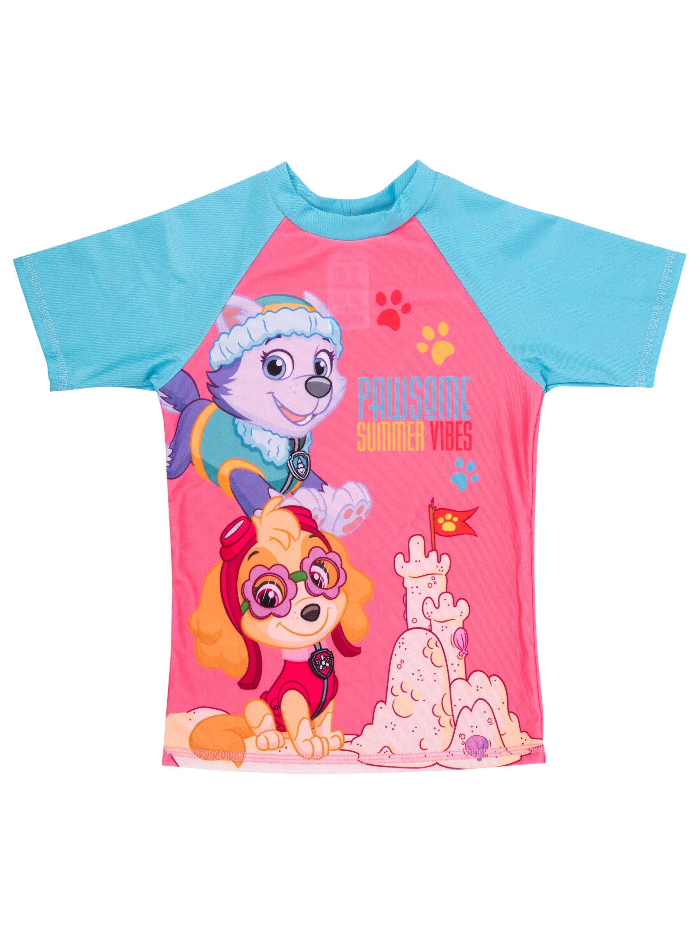 PAW Patrol Sportbademode 'UV-Schutz 50+' in Pink