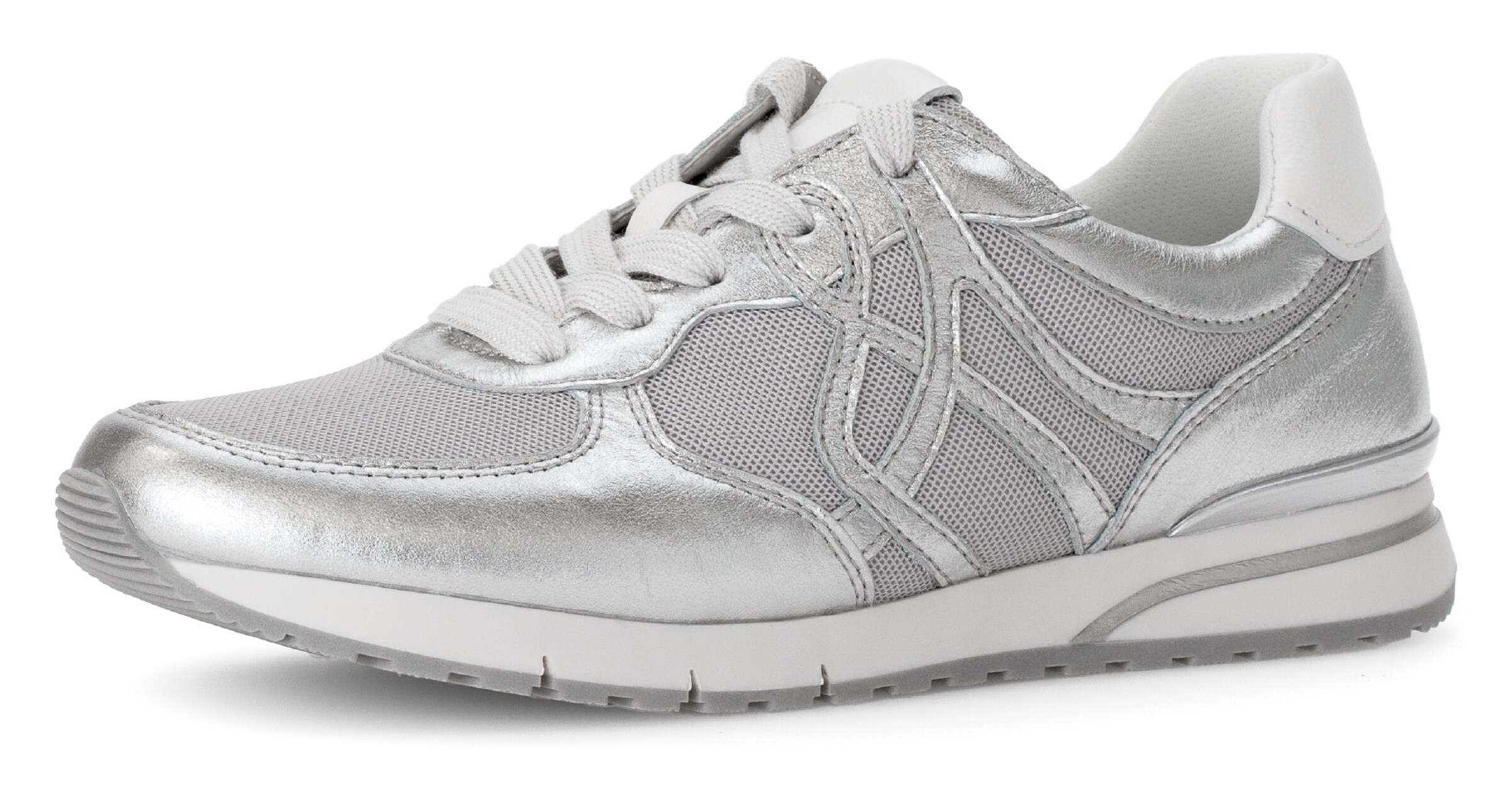 GABOR Sneaker in Silber: Vorderseite