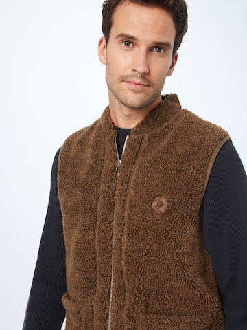 Casual Friday Vest 'Jonson' in Brown